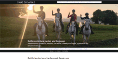 Desktop Screenshot of camargue.ch